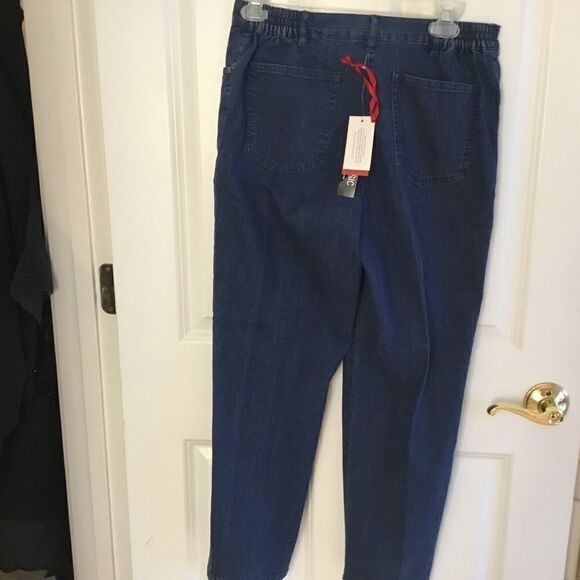 NWT. Ruby Rd Sz 6P Indigo Denim Jean - Picture 6 of 8